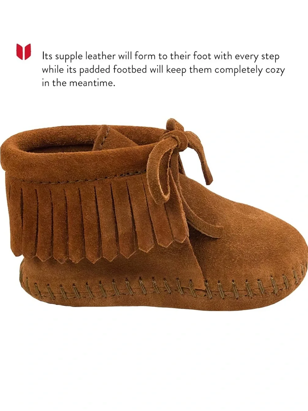 Minnetonka soft brown